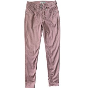 Love Fire Mauve Skinny Stretch Jeans 3